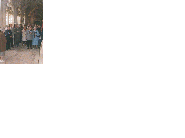 Sortie  l'abbaye de Cadouin le 14/6/1998.